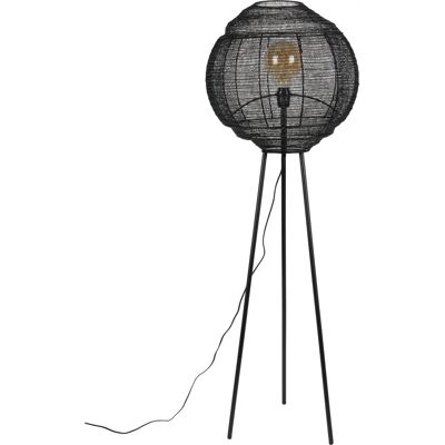 Dutchbone Meezan Schwarze Stehlampe - Stehlampe Dutchbone Meezan Schwarze Stehlampe - Stehlampe