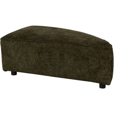 HUNTER Rechter Eck Pouf - Pouf, Dunkelgrün, 100x60x38, Unterstützt 90kg, Holz HUNTER Rechter Eck Pouf - Pouf, Dunkelgrün, 100x60x38, Unterstützt 90kg, Holz