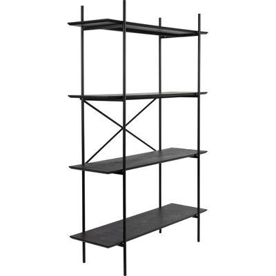 Housecraft Living Marcio Kast/ Regal in Schwarz - Regalschrank Housecraft Living Marcio Kast/ Regal in Schwarz - Regalschrank