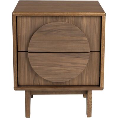 Zuiver Nussbaum Couchtisch - Beistelltisch Zuiver Nussbaum Couchtisch - Beistelltisch