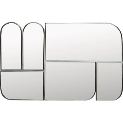 Zuiver Glamour Spiegel - Metallrahmen - Mehrfachaufhängung Zuiver Glamour Spiegel - Metallrahmen - Mehrfachaufhängung