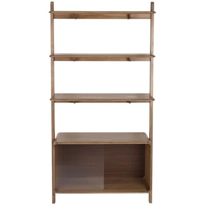 Zuiver Rise Dunkles Holzregal - Stauraum & Dekoration Zuiver Rise Dunkles Holzregal - Stauraum & Dekoration