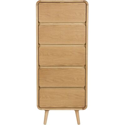 Zuiver Rise Kommode Natur - Chester drawer Zuiver Rise Kommode Natur - Chester drawer