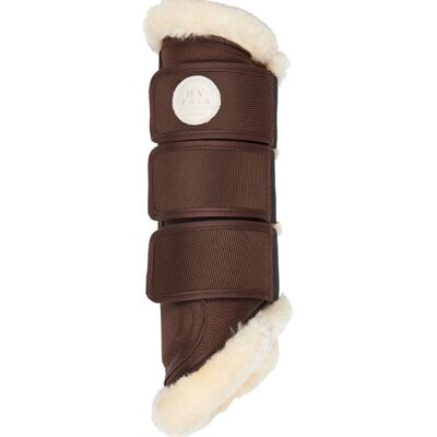 HV Polo - HVPJoya - Braun - Teddyfleece - Dressur-Gamaschen HV Polo - HVPJoya - Braun - Teddyfleece - Dressur-Gamaschen