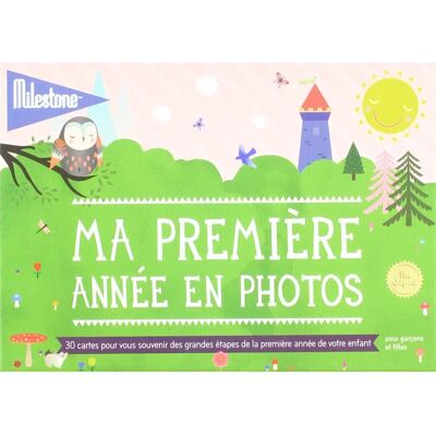 Cartes photo bébé Milestone - Première année - Publicité Cartes photo bébé Milestone - Première année - Publicité