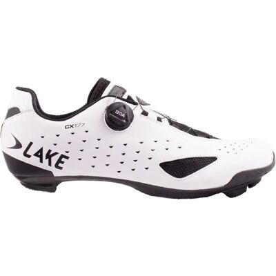 Lake CX177 Fahrradschuhe - Road Sport, Mesh & Mikrofaser-Obermaterial, Nylonsohle Lake CX177 Fahrradschuhe - Road Sport, Mesh & Mikrofaser-Obermaterial, Nylonsohle