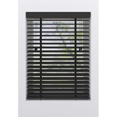 MY HOME Alexia - Bambus Jalousie, 105x130cm, schwarz - Jalousien MY HOME Alexia - Bambus Jalousie, 105x130cm, schwarz - Jalousien