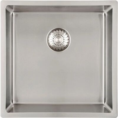 Megabad Profi Collection Living Kitchen Edelstahl Küchenspüle - 44 x 44 cm Megabad Profi Collection Living Kitchen Edelstahl Küchenspüle - 44 x 44 cm