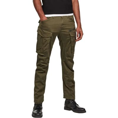 G-Star Rovic Zip 3D Tapered Pantalons Cargo (D02190-5126) - bronze vert foncé G-Star Rovic Zip 3D Tapered Pantalons Cargo (D02190-5126) - bronze vert foncé