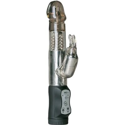 Vibromasseur Black Rabbit EasyToys - Étanche, 12 Modes, Stimulateur Clitoris & G-Spot Vibromasseur Black Rabbit EasyToys - Étanche, 12 Modes, Stimulateur Clitoris & G-Spot