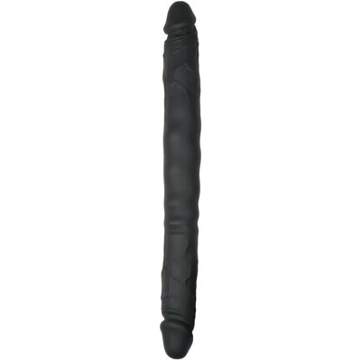 Easytoys 30cm Silikoninen Kaksipäisy Dildo - Musta Easytoys 30cm Silikoninen Kaksipäisy Dildo - Musta