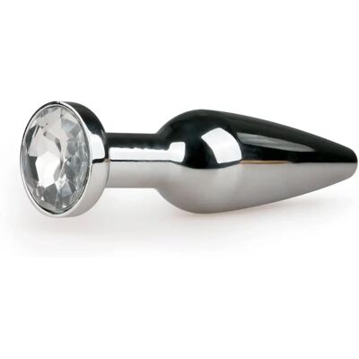 EasyToys Argent Conique en Aluminium pour Anus - 11cm - Plug Anal EasyToys Argent Conique en Aluminium pour Anus - 11cm - Plug Anal