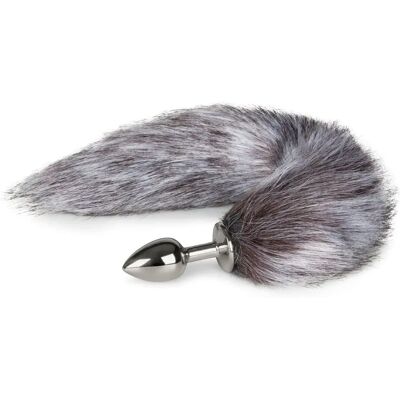 EasyToys Fox Nr. 5 Silber 45cm Analplug - Sexspielzeug EasyToys Fox Nr. 5 Silber 45cm Analplug - Sexspielzeug