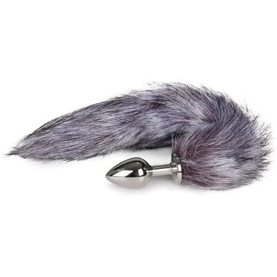 Easytoys Fox Tail Plug N° 6 Plug Anal Argent - Collection Fetish Easytoys Fox Tail Plug N° 6 Plug Anal Argent - Collection Fetish