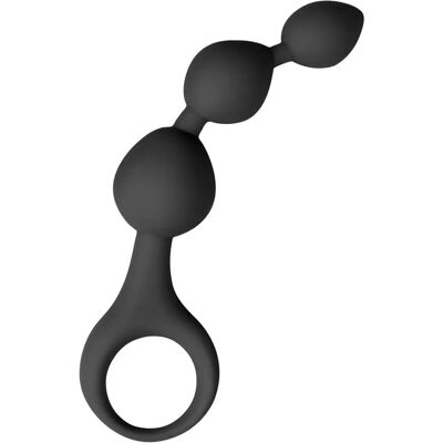 Dildo Anale in Silicone Nero Easytoys - Collezione Anale Dildo Anale in Silicone Nero Easytoys - Collezione Anale