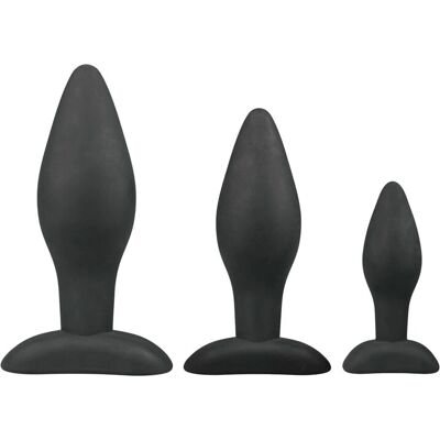 EasyToys Musta Silikoni Anal Kokoelma EasyToys Musta Silikoni Anal Kokoelma