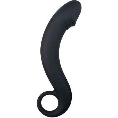 Dildo de prostate EasyToys - Silicone incurvé - Étanche Dildo de prostate EasyToys - Silicone incurvé - Étanche