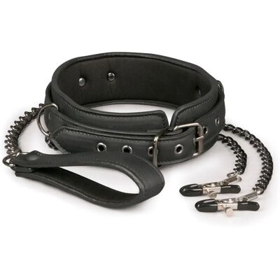 Easytoys Fetish Collection Collier en cuir - Set BDSM Easytoys Fetish Collection Collier en cuir - Set BDSM
