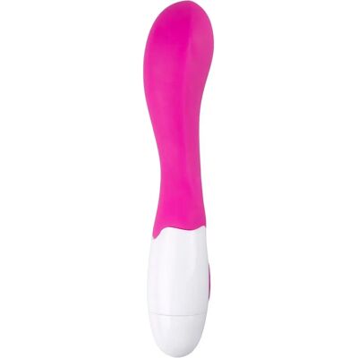 Easytoys Rose Vibrator - Rose - Point G - Silicone - 19cm - Étanche Easytoys Rose Vibrator - Rose - Point G - Silicone - 19cm - Étanche