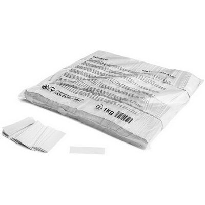MagicFX Weiß Rechteck Konfetti - 55x17mm, 1kg MagicFX Weiß Rechteck Konfetti - 55x17mm, 1kg