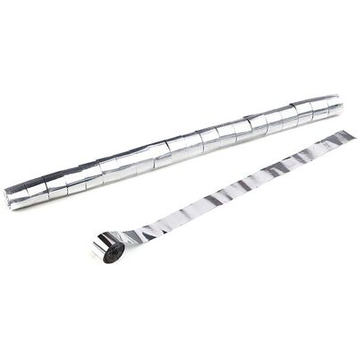 MagicFX Silber Stadium Streamer - 20m x 2,5cm - Stadium Streamer MagicFX Silber Stadium Streamer - 20m x 2,5cm - Stadium Streamer