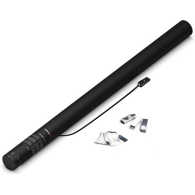 MagicFX Electric Confetti Cannon PRO 80cm - White+silver - Confetti Cannon MagicFX Electric Confetti Cannon PRO 80cm - White+silver - Confetti Cannon