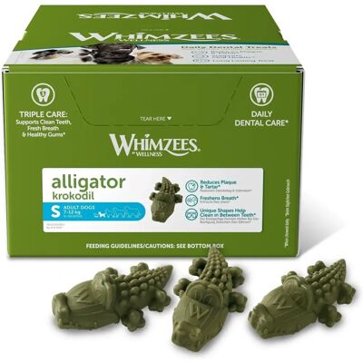 Whimzees Alligator Small - Dog Chew Treat Whimzees Alligator Small - Dog Chew Treat