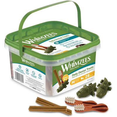 Whimzees Medium Variety Box - Dog Chews for Medium Breeds Whimzees Medium Variety Box - Dog Chews for Medium Breeds