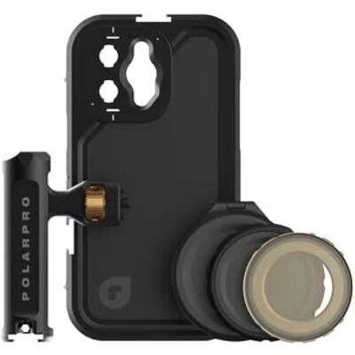 PolarPro iPhone 14 Pro Cage - Filtre à Densité Neutre - Noir - Publicité PolarPro iPhone 14 Pro Cage - Filtre à Densité Neutre - Noir - Publicité