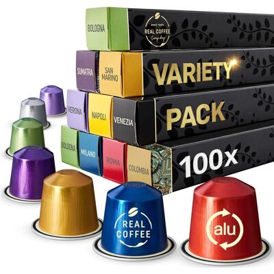 REAL COFFEE GREAT TASTE - Variety Pack - Coffee Pods REAL COFFEE GREAT TASTE - Variety Pack - Coffee Pods