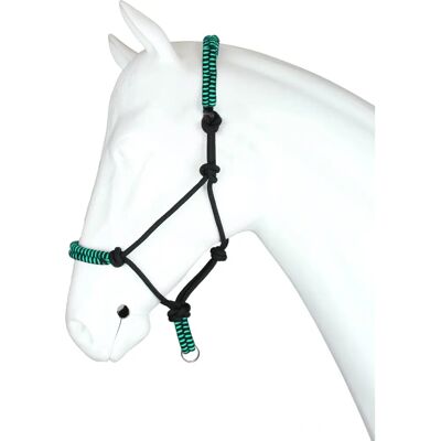 HORKA Halter en corde pour chevaux - Entraînement au sol et monte - Résistant - Publicité HORKA Halter en corde pour chevaux - Entraînement au sol et monte - Résistant - Publicité