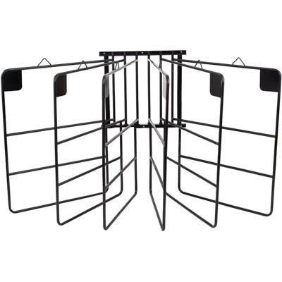 Horka Wandhalterung für Decken - Schwarz - Für 6 Decken Horka Wandhalterung für Decken - Schwarz - Für 6 Decken