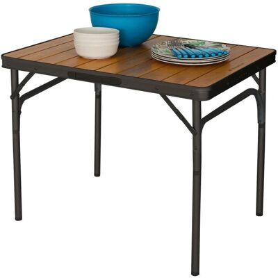 Eurotrail Charelle Opvouwbare Camping Tafel - Hout, Zwart Eurotrail Charelle Opvouwbare Camping Tafel - Hout, Zwart