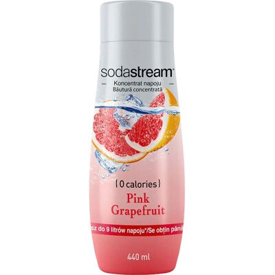 SodaStream Pink Grapefruit Carbonating syrup - Sirop SodaStream - Rose - Sirop gazeux - SodaStream - Publicité SodaStream Pink Grapefruit Carbonating syrup - Sirop SodaStream - Rose - Sirop gazeux - SodaStream - Publicité
