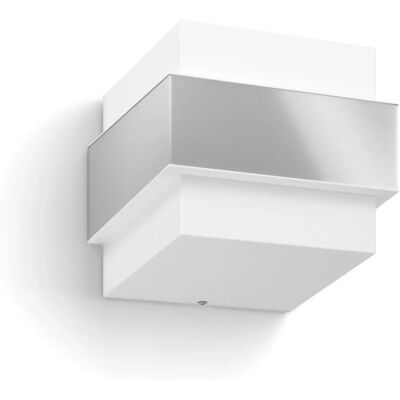 Philips Iluminación de Pared Exterior Blanca y Gris - Shovel IP44 Philips Iluminación de Pared Exterior Blanca y Gris - Shovel IP44