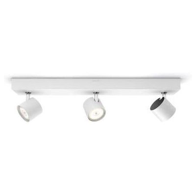 Philips Biały WarmGlow LED reflektor - Dimmable, 3 x 4,5W, Regulowana głowica Philips Biały WarmGlow LED reflektor - Dimmable, 3 x 4,5W, Regulowana głowica