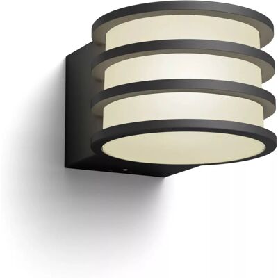 Philips Hue White Lucca Lampe Murale Extérieure - Lampe Murale Philips Hue White Lucca Lampe Murale Extérieure - Lampe Murale