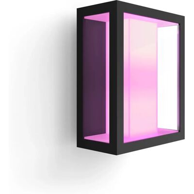 Lámpara de pared exterior negra Philips Hue - Ambiente de color y blanco Lámpara de pared exterior negra Philips Hue - Ambiente de color y blanco
