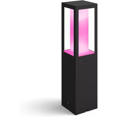 Philips Hue White and Colour Ambience Outdoor Pedestal Light - Smart Outdoor Lamp Philips Hue White and Colour Ambience Outdoor Pedestal Light - Smart Outdoor Lamp