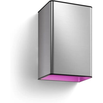 Philips Hue White and Colour Ambience Outdoor Wall Light - Black Philips Hue White and Colour Ambience Outdoor Wall Light - Black