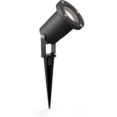 Lámpara LED GU10 Exterior Philips - Negro Lámpara LED GU10 Exterior Philips - Negro