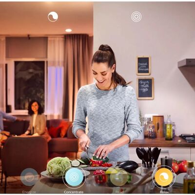 Lâmpada inteligente Philips Hue Ambiente Branca e Colorida - Iluminação Lâmpada inteligente Philips Hue Ambiente Branca e Colorida - Iluminação