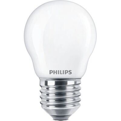 Philips 8718699648428 Lampadina LED - Bianca neutra - 4000 K - 4,3 W - E27 Philips 8718699648428 Lampadina LED - Bianca neutra - 4000 K - 4,3 W - E27