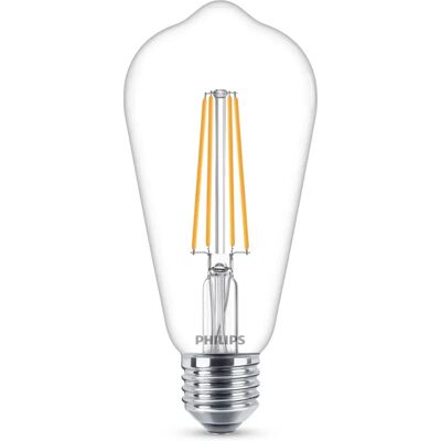 Philips ampoule LED blanc chaud - E27 2700K 4.3W - Publicité Philips ampoule LED blanc chaud - E27 2700K 4.3W - Publicité