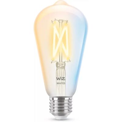 WiZ 8718699787172 Smart Light Bulb - Wi-Fi/Bluetooth, Dimmable, Vintage WiZ 8718699787172 Smart Light Bulb - Wi-Fi/Bluetooth, Dimmable, Vintage