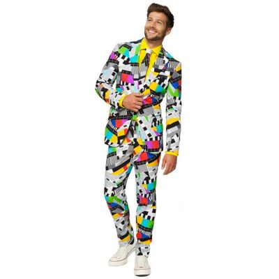 Costume Mr. Technicolor Opposuits - Vintage Costume - Publicité Costume Mr. Technicolor Opposuits - Vintage Costume - Publicité