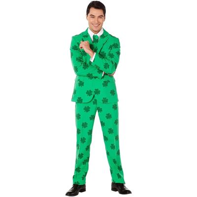 OppoSuits Grüner St. Patrick's Day Anzug - Unisex Gr. 50 OppoSuits Grüner St. Patrick's Day Anzug - Unisex Gr. 50