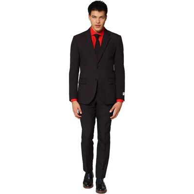OppoSuits Black Knight - Anzug mit Slim-fit, Schwarz - EU62 OppoSuits Black Knight - Anzug mit Slim-fit, Schwarz - EU62