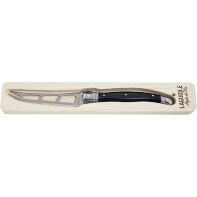 Laguiole Svart Ostekniv - Myke oster - 9,5cm Laguiole Svart Ostekniv - Myke oster - 9,5cm