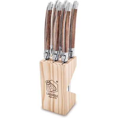 Laguiole Style de Vie Premium Line Tre Biffi Knivsett Laguiole Style de Vie Premium Line Tre Biffi Knivsett
